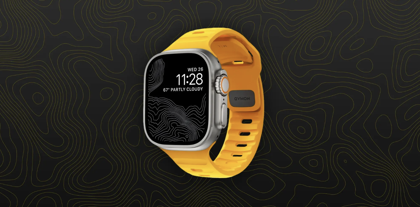 Nomad 推出“限量款”赛车黄风格苹果 Apple Watch 表带及 iPhone 手机壳，50 美元起
