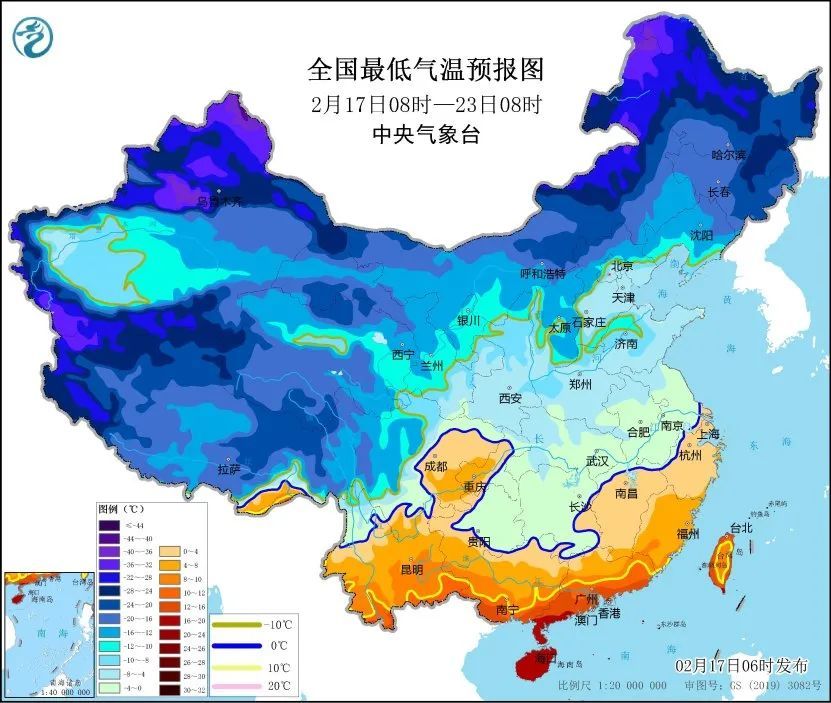 寒潮强势来袭，三预警齐发！中国气象局启动三级应急响应！